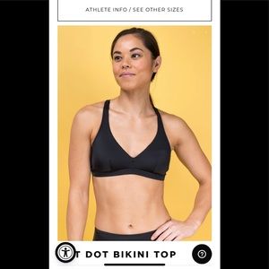 Oiselle Hot Dot Bikini top